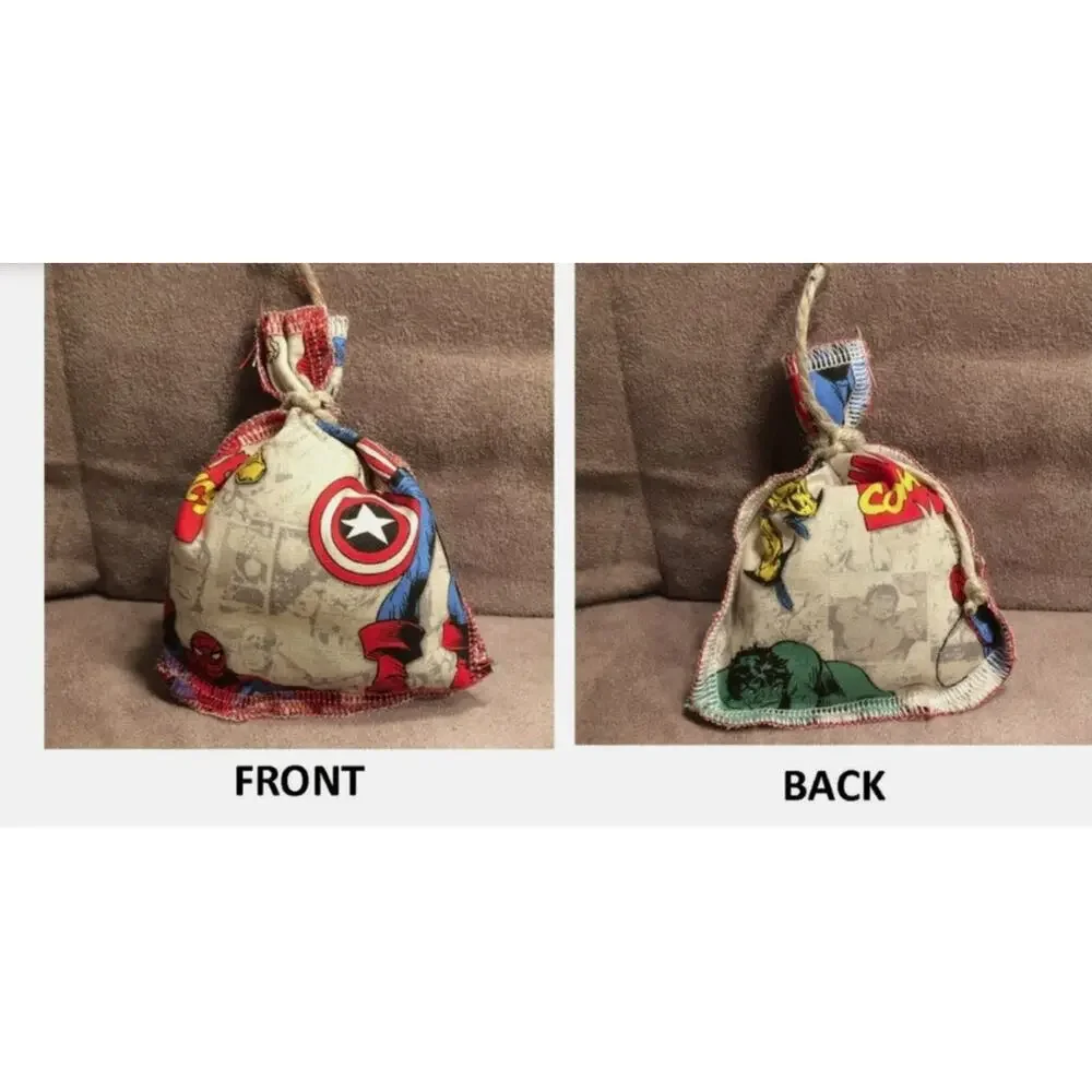 Handmade Catnip Toy Satchels Fandom Themed Lot of 5